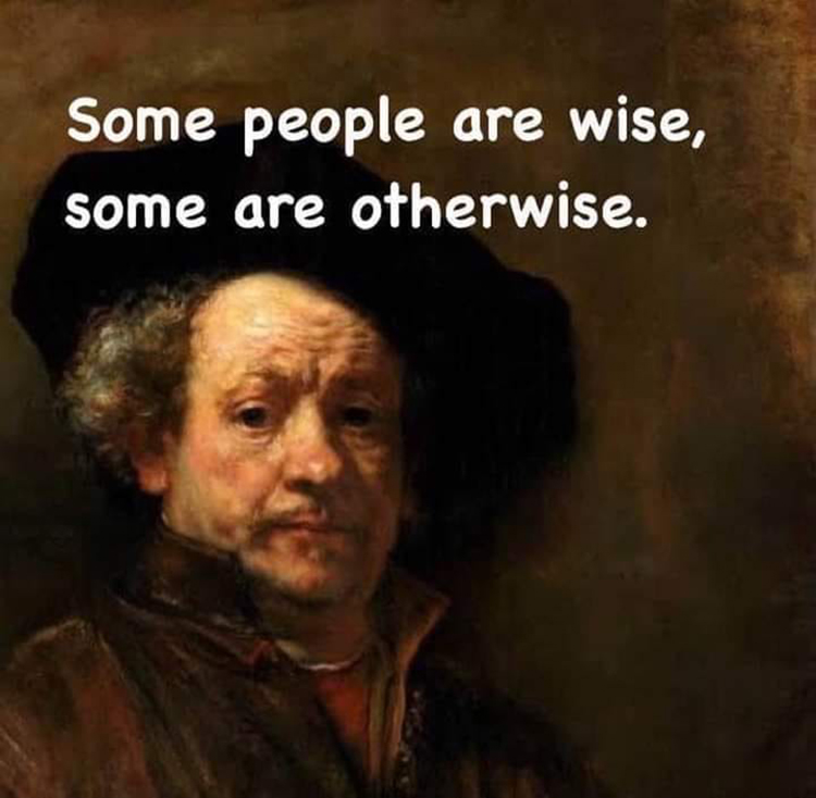 30 Art Memes That Combines Art & Humor In The Best Way Possible 11 Some people are wise