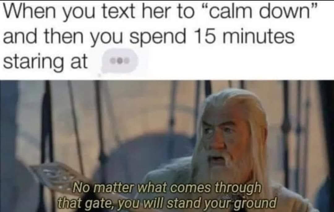Clam Down meme
