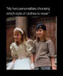 two personalities meme