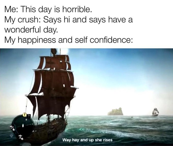 Up She Rises 1 horrible day meme