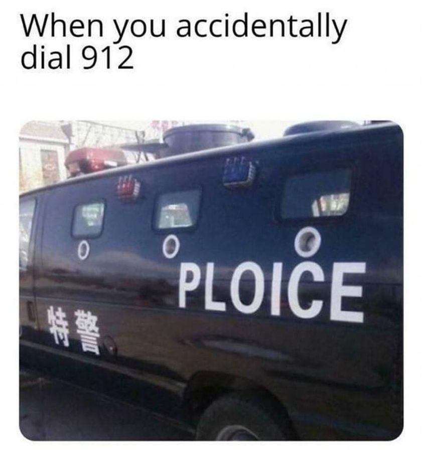When The Accidentally Dial 912