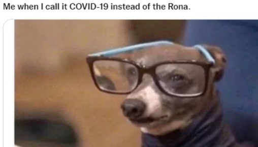 When You Call It Rona 1 Corona memes