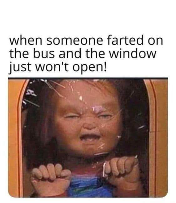 When You Desperately Need Fresh Air