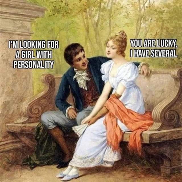 30 Art Memes That Combines Art & Humor In The Best Way Possible 7 looking for a grl with personality - art memes