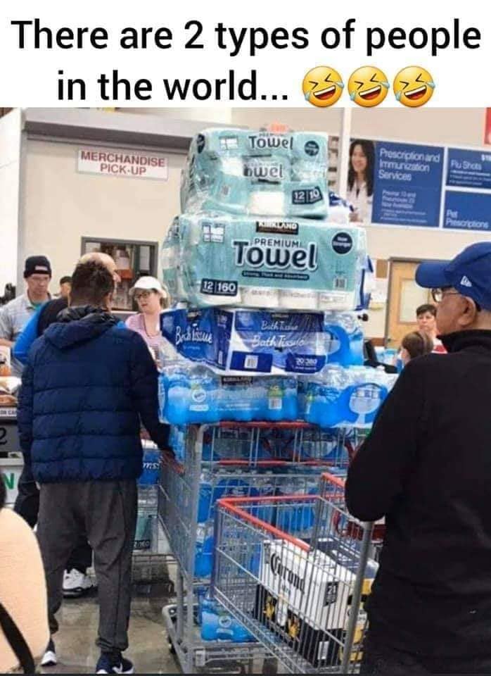 25 Costco Memes That Will Make You Laugh In Bulk 10 there are 2 types of people in world