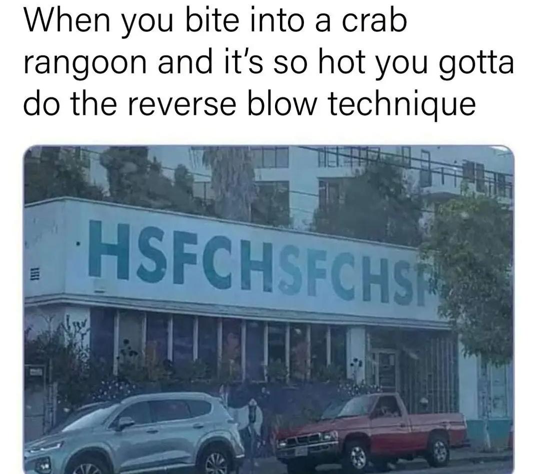 when you bite into crab ragoon
