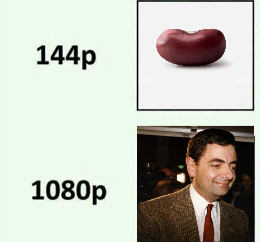 25 Mr Bean Memes That Will Never Fail To Make You Laugh 1 144p vs 1080p - Mr Bean Memes