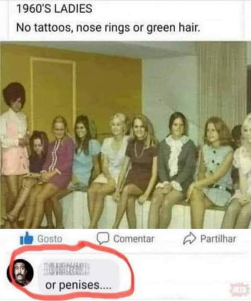 1960s Ladies 1 ladies meme