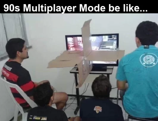 90s Nostalgia: 25 Iconic Images That Will Take You Back To The 90s 1 90s multiplayer mode - 90s nostalgia
