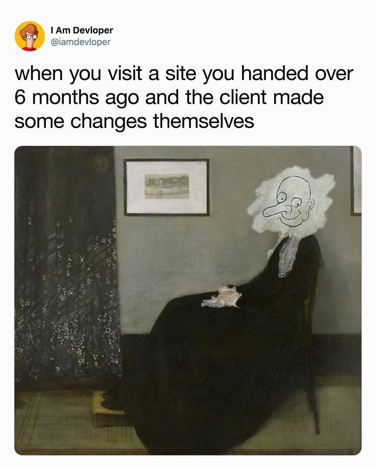 Client made changes themselves - graphic designer memes