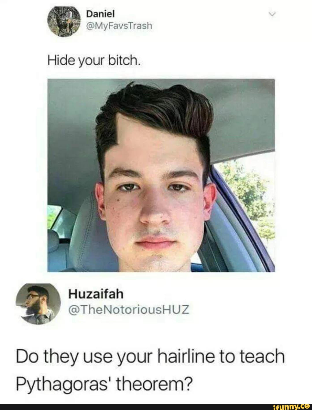 15 Pythagoras Theorem Memes That Will Make You Laugh All The Way To The Hypotenuse 3 Do they use your hairline
