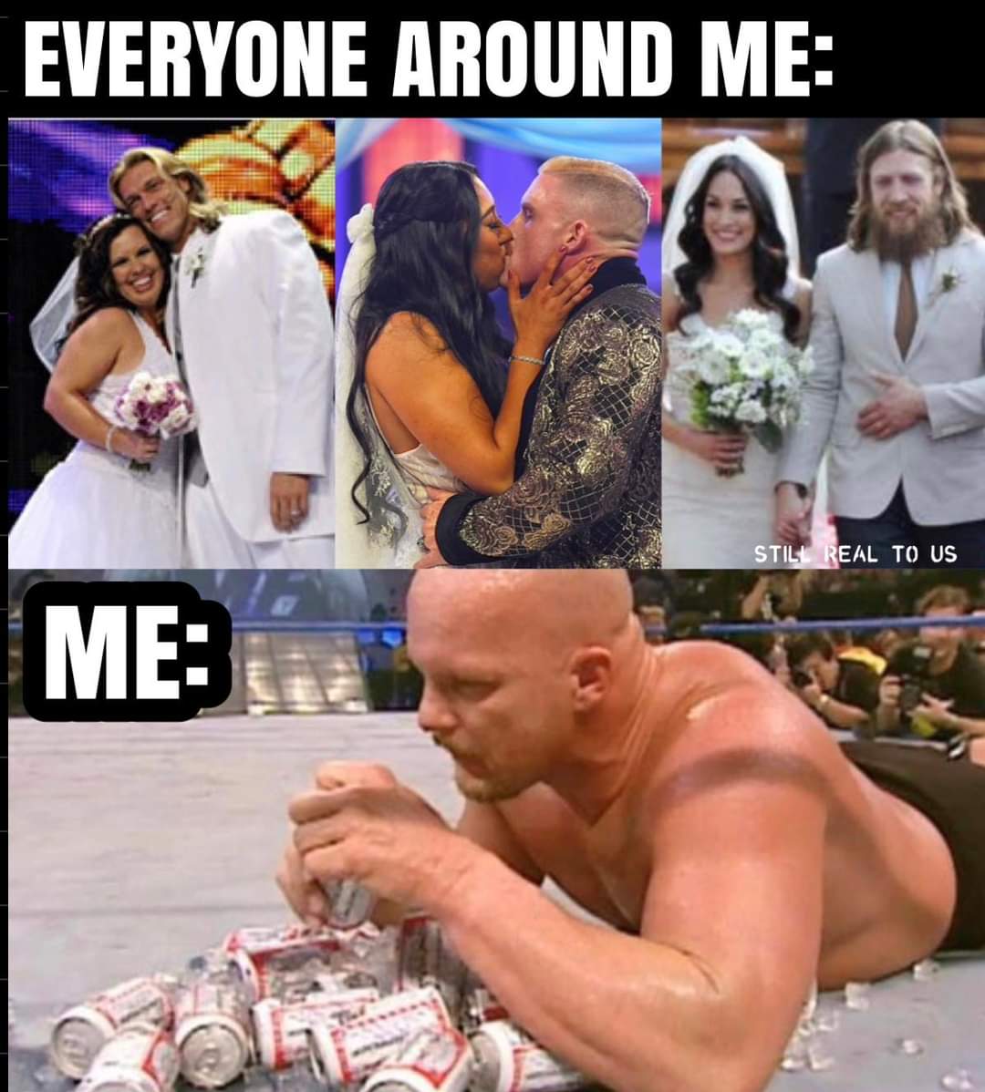 Everyone around me getting married meme