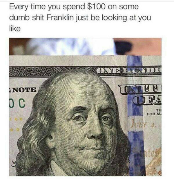 25 Monday Memes To Make Your Morning Coffee Even Better! 3 Everytime you spend $100
