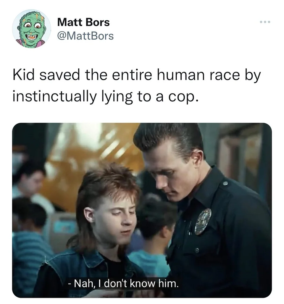 Kid saved the enitre human race