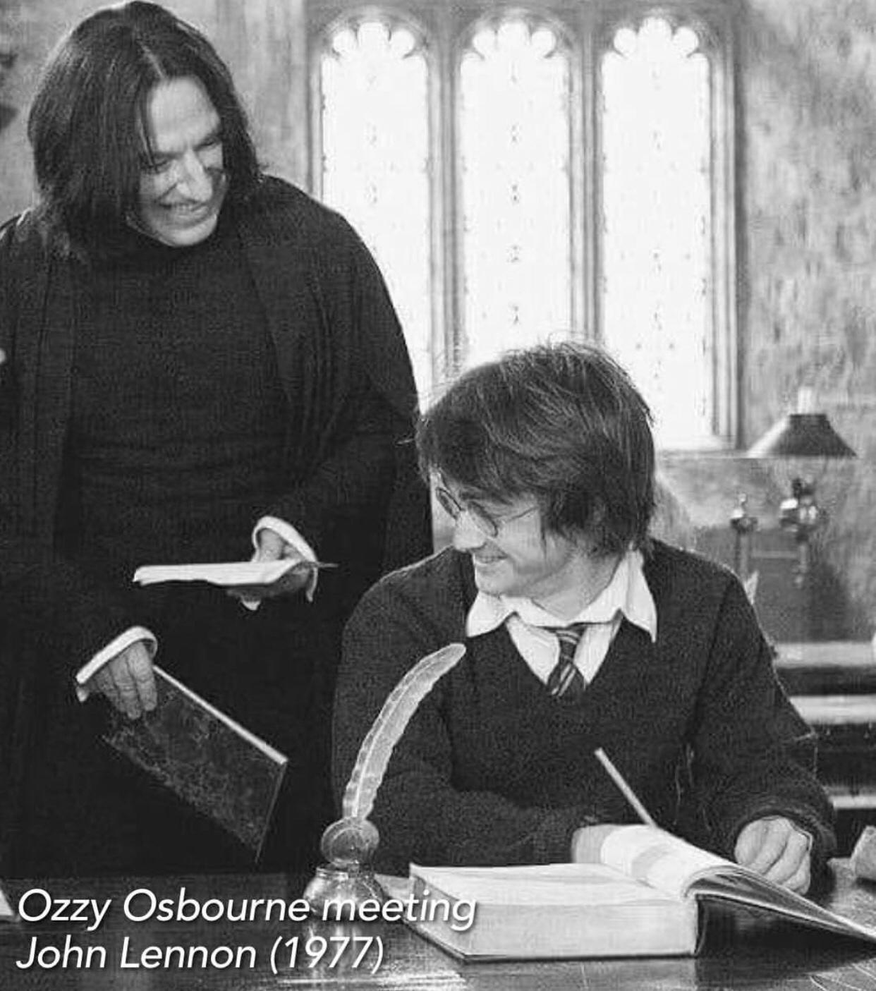 20 Hilarious Memes Guaranteed To Cure Your Boredom 10 Ozzy osbourne meeting john lennon