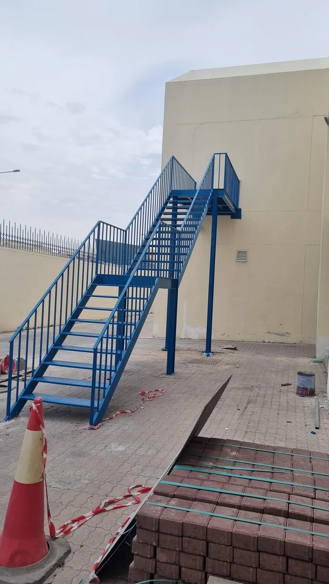 Staircase that leads to a wall in my school