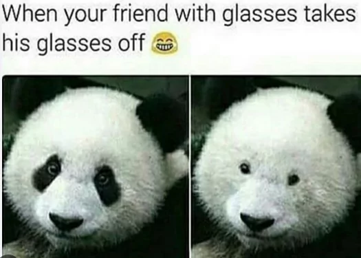 Friend wil glasses meme