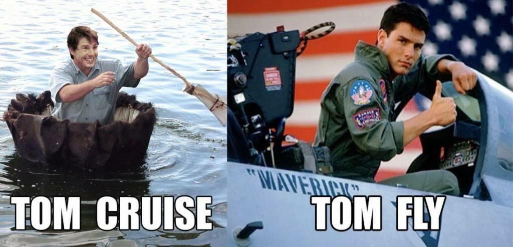 Tom Cruise vs tom fly