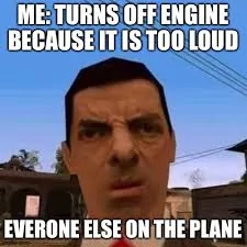 25 Mr Bean Memes That Will Never Fail To Make You Laugh 17 Turns off the engine - Mr Bean Memes