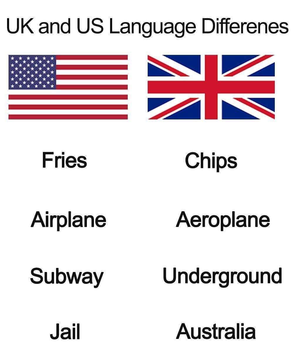 25 Laughter-Inducing Memes You Didn't See Coming 20 UK and US language difference - laughter-inducing memes