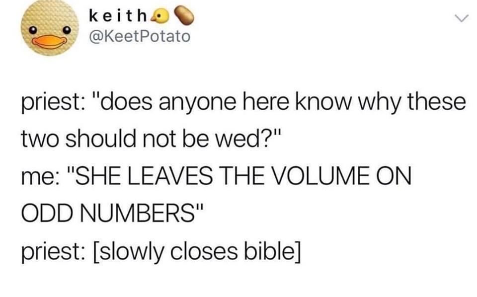 20 Hilarious Memes Guaranteed To Cure Your Boredom 17 When these two should not be wed