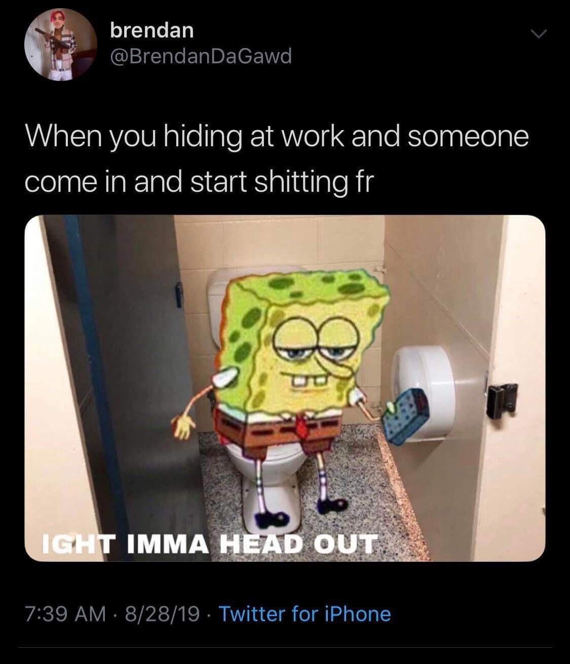 20 Hilarious Memes Guaranteed To Cure Your Boredom 18 When youre hiding at work
