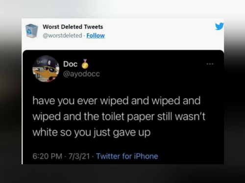 Worst Deleted Tweets - FG