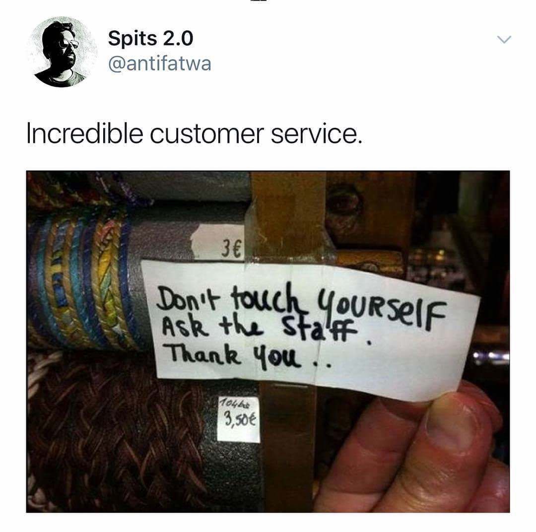 ask the staff