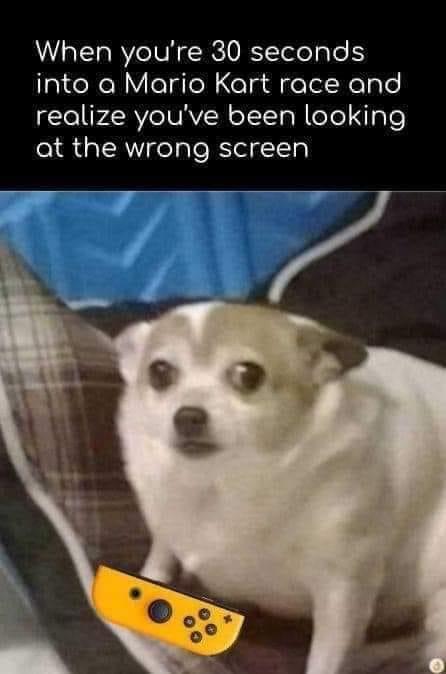 Gut Busting Memes: 28 Hilarious Internet Gems You Can't Miss 1 30 second into mario kart - Internet Gems