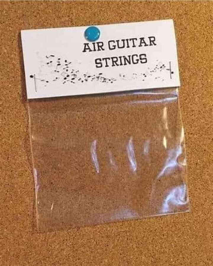 Gut Busting Memes: 28 Hilarious Internet Gems You Can't Miss 3 Air guitar strings - Internet Gems