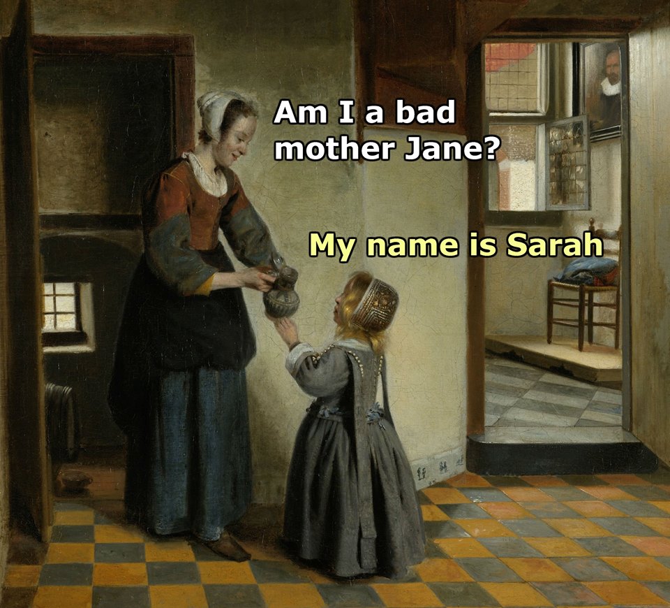 30 Funny Art Memes That Will Make You Appreciate The Lighter Side Of Fine Arts 2 Am I a bad mother - funny art memes