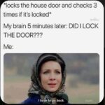 locks the house door meme