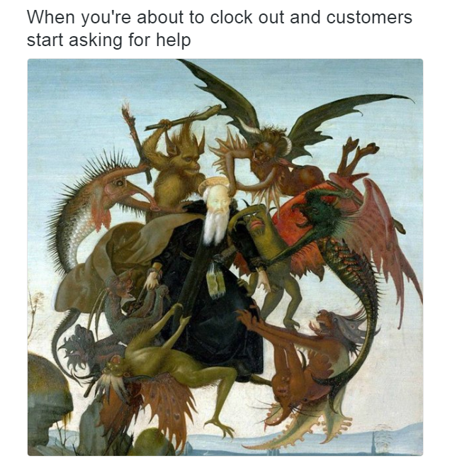 35 Medieval Memes That Will Have You Falling Off Your Horse With Laughter 5 Customers start asking for help - Medieval Memes