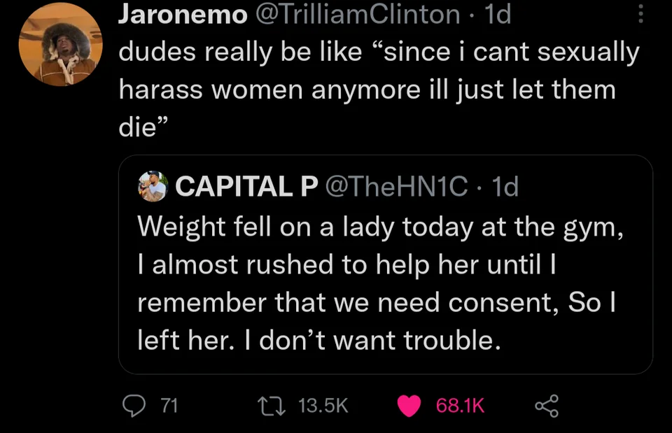 24 Times Sexist Trolls Were Destroyed In Just A Few Words 5 Dudes really be like - Sexist Trolls