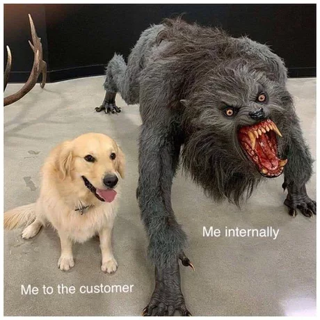 25 Funny Customer Service Memes That Turn Frowns Upside Down 8 Everybody working customer service retail - Funny Customer Service Memes