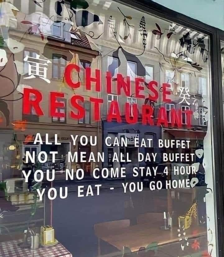 How Many Of You Read It With An Accent 1 Chinese restaurant meme