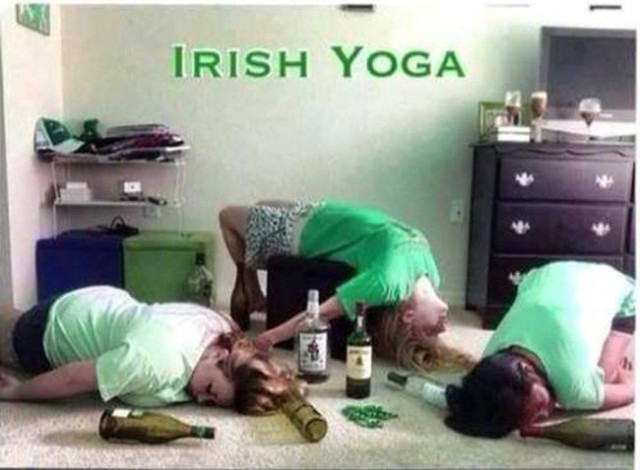 22 Yoga vs Vodka Memes That Prove Flexibility Isn't Just For Yogis! 8 Irish Vodka - - Yoga vs Vodka Memes