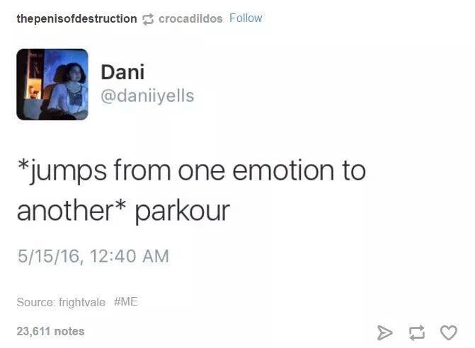 25 Mental Health Memes That Nail The Struggles We All Face 7 Jumps from one emotion to another