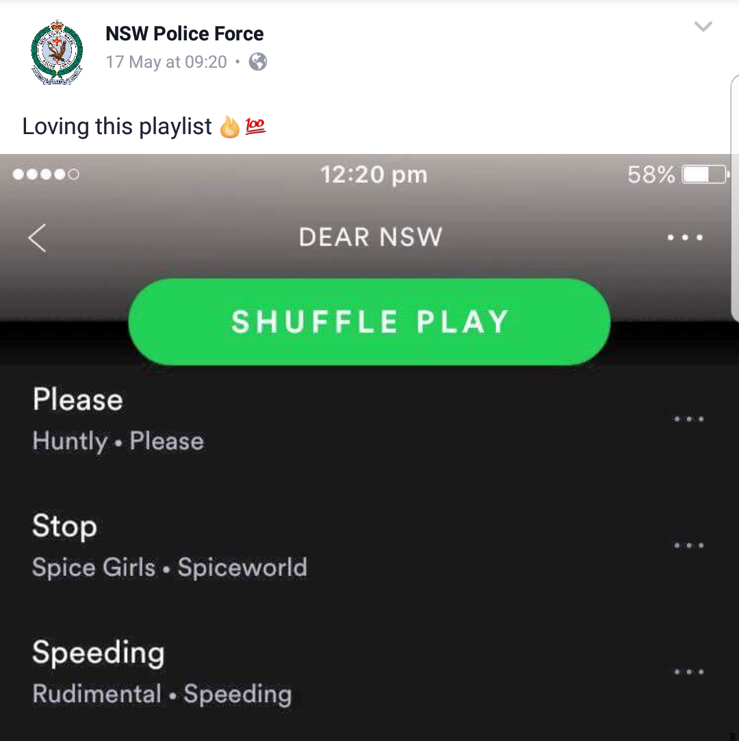 20 Hilarious NSW Police Posts: When Law Enforcement Meets Stand-Up Comedy 10 Loving this playlist