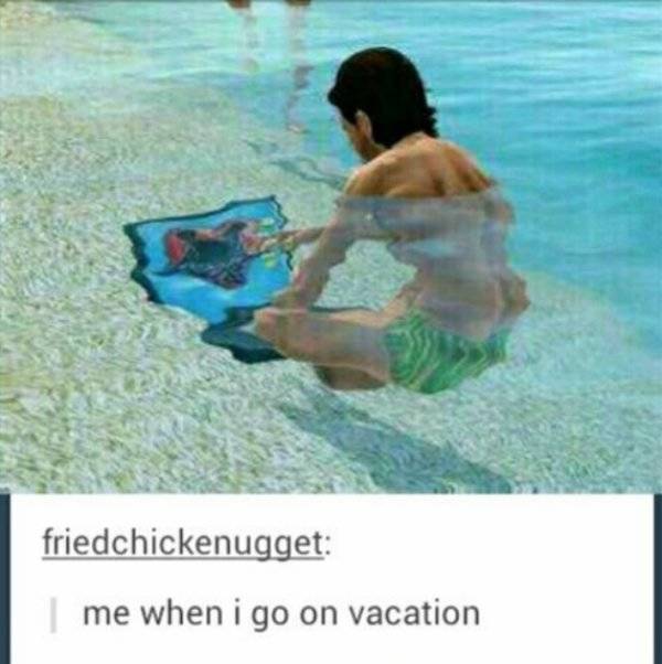 35 Summer Memes That Will Make You Sweat… With Laughter! 15 Me when I go on a vacation - summer memes
