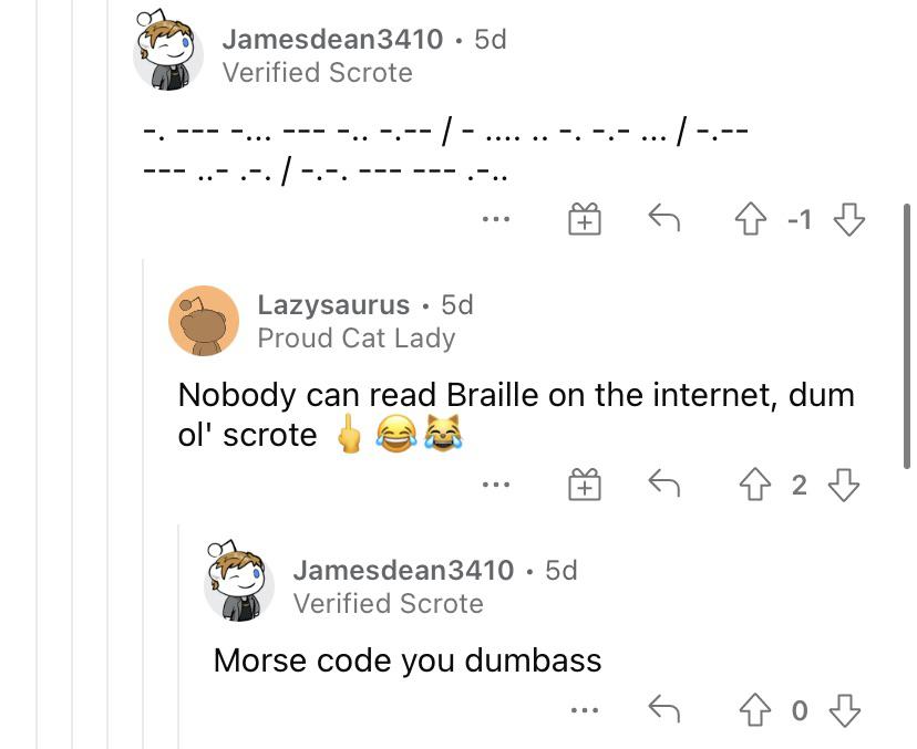 50 People Who Completely Missed The Joke 33 Nobody can read bralie