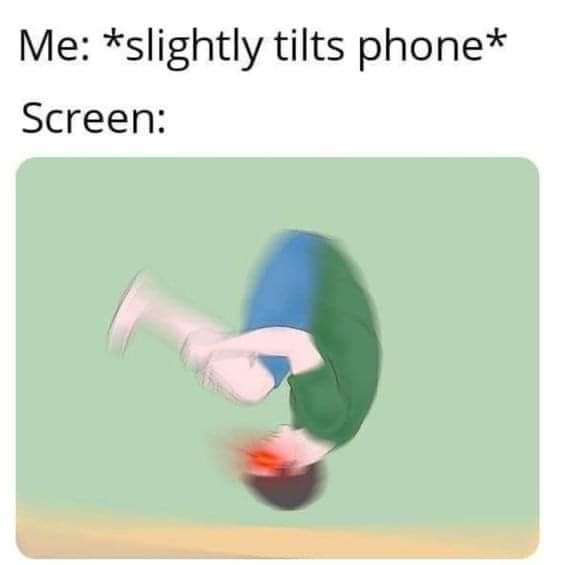 Slightly Tilts Phone 1 Phone meme
