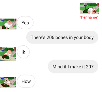 50 People Who Completely Missed The Joke 42 Theres 206 bones in your body