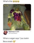 vegan flirting meme