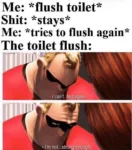 toilet flush memes