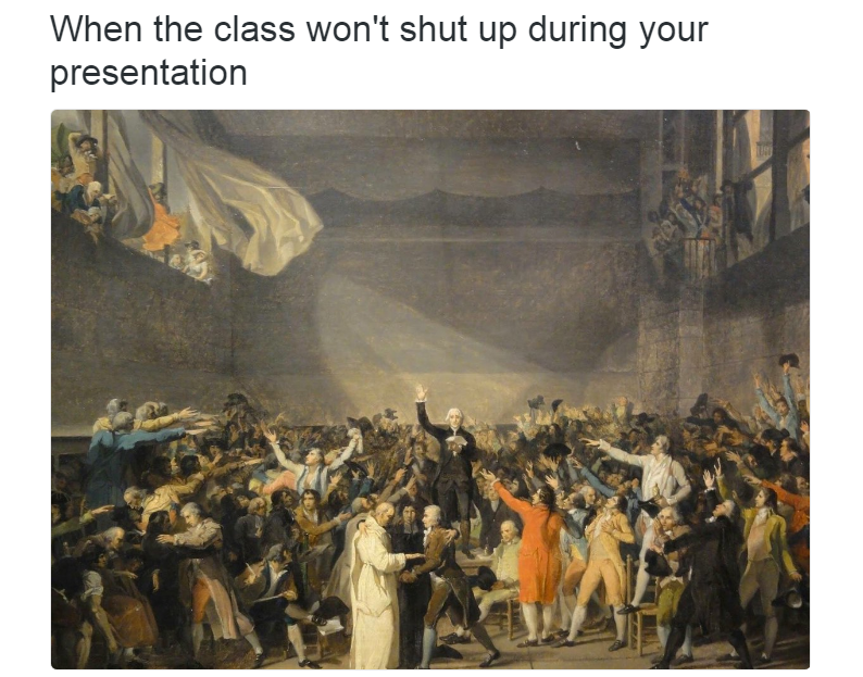 35 Medieval Memes That Will Have You Falling Off Your Horse With Laughter 22 When the class wont shut up - Medieval Memes