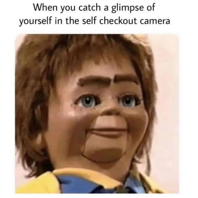 25 Funny Relatable Memes From The Sarcasm Only Instagram Page 15 When you catch a glimpse of yourself - funny relatable memes