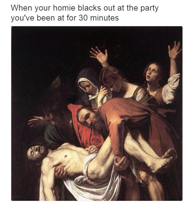 35 Medieval Memes That Will Have You Falling Off Your Horse With Laughter 27 When your homie backs out at a party - Medieval Memes
