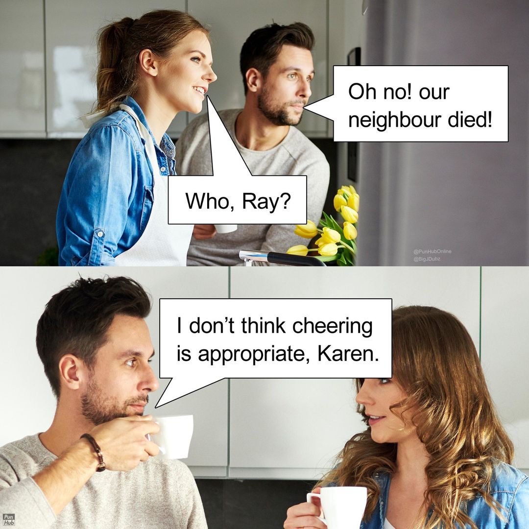 45 Knee-Slapping Puns From Punhub That Are Funny & Silly 35 Who ray - puns