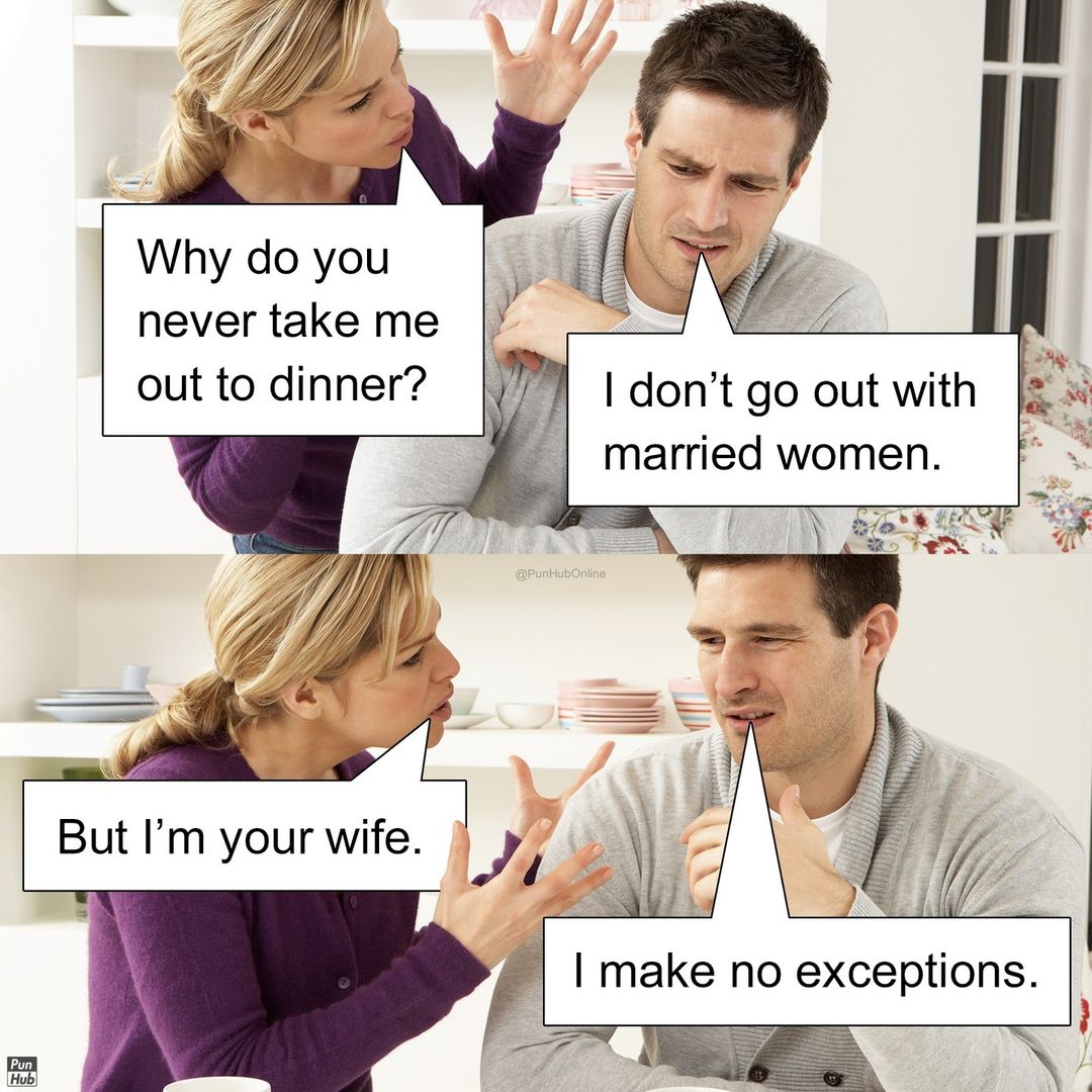 45 Knee-Slapping Puns From Punhub That Are Funny & Silly 36 Why do you never take me out - puns